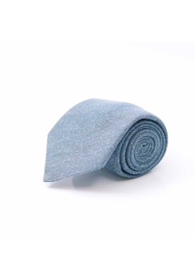 Denim Donegal Cotton/Silk Tie 