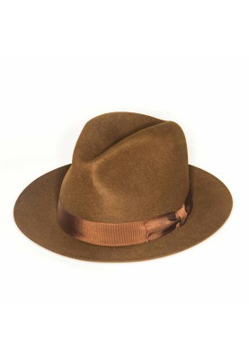 Saddle Edward Armah Lapin Fur Felt Hat  